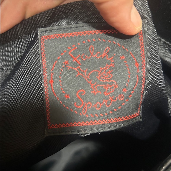 Carlos Falchi Sport Black and Gold Striped Tote Bag vintage 90’s - Picture 10 of 15